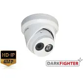 Hikvision Set 4x Turret 4MP + Recorder & Bekabeling