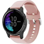 IMoshion Siliconen bandje voor de Garmin Venu / Vivoactive 3 / Forerunner 245 - Roze