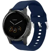 IMoshion Siliconen bandje voor de Garmin Vivoactive 4L - Donkerblauw