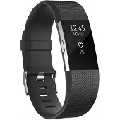 IMoshion Siliconen bandje voor de Fitbit Charge 2 - Zwart