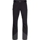 Bergans Senja Hybrid Softshell Pnt Black Long Maat: XL | Skibroeken Outlet | Heren | Zwart