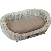 Happy-House Rieten Sofa Ovaal 97x62x36 cm Naturel One Size