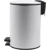 Lisomme Megan prullenbak wit - 3 liter