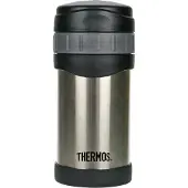 Thermos | Voedseldrager Thermax rvs zilverkleurig 9x9x19.5 cm thermoskannen | NADUVI