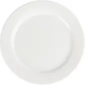 Olympia Witte Borden met brede rand 28 cm (stuks 6)