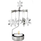 Pluto Design Sneeuwvlok rotary candle - Pluto Design