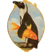 VAN IKKE Muursticker Pinguin