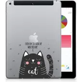 B2Ctelecom Apple iPad 9.7 2018 | 2017 Tablet Back Cover Cat Good Day