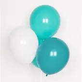My Little Day Ballonnen - Mix Aqua - 10 stuks - - 30cm