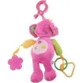 Eddy Toys knuffel pluche olifant 24 cm