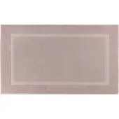 Casilin Badmat 60x100cm Una - Waterabsorberende Badkamermat - Wasbaar en Sneldrogend - Voor Douche en Bad - 100% Katoen - Rechthoek - Roze