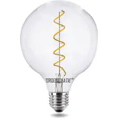 Groenovatie E27 LED Filament Globelamp 4W Spiral Extra Warm Wit Dimbaar .