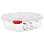 ARAVEN Voedselcontainer Araven, GN1/6, 1,1L, incl deksel, 4 stuks