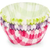 Patisse Cupcakevormpjes Geblokt Ø 7 cm - 90 Stuks