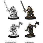 WizKids Pathfinder Battles Deep Cuts Miniatures: Dwarf Barbarian, Female