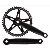 BBG Hzb crankset / kettingwiel staal 44t 1/8 + 3/32 170 mm -1 mm zwart