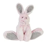 Happy horse - Doudou pluche roze konijn Rivoli 26 cm