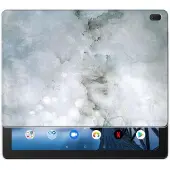 B2Ctelecom Tablethoes Lenovo Tab E10 Painting Grey
