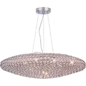 Linea Verdace Hanglamp Treasure Ø67cm - crystal - 9x40w G9