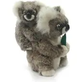 Hansa pluche koala knuffel - met baby - 28 cm - dieren knuffels