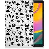 B2Ctelecom Tablet BackCover Samsung Galaxy Tab A 10.1 (2019) Silver Punk