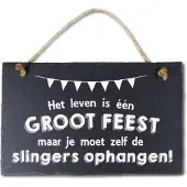 Paper Dreams Spreuktegel Groot Feest