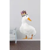 VAN IKKE Muursticker koning gans