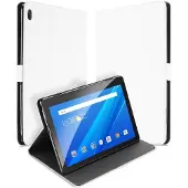 B2Ctelecom Bookcover Lenovo Tab E10 Hoes Wit met Standaardfunctie