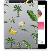 B2Ctelecom Apple iPad 9.7 2018 | 2017 Siliconen Hoesje Banana Tree