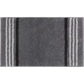 Casilin Badmat Antislip 60x100cm Lima - Waterabsorberende Badkamermat - Wasbaar en Sneldrogend - Voor Douche en Bad - Hoogpolig - Acryl - Rechthoek - Grijs