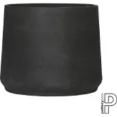 Pottery Pots Bloempot Rough Patt XXXL Black Washed 45 x 38 cm