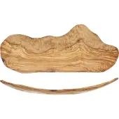 COSY&TRENDY FRUITSCHAAL 58-61CM X 24-30CM OLIJFHOUTPLAT