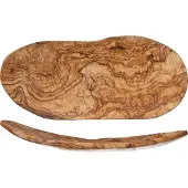 COSY&TRENDY FRUITSCHAAL PLAT 33-38CM X 16-24CMOLIJFHOUT