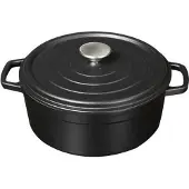 Surel Gietijzeren braadpan mat zwart