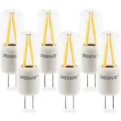 Groenovatie G4 LED Filament 2W Warm Wit Dimbaar 6-Pack