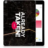 B2Ctelecom Apple iPad 9.7 2018 | 2017 Back cover met naam Already Taken Black
