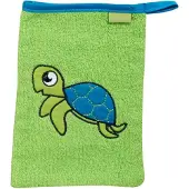 Playshoes washand Schildpad groen