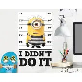 Minions Despicable 3 I didn't do it - Muursticker - Multi