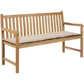 vidaXL Tuinbankkussen 150x50x3 cm oxford stof crèmekleurig