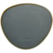 Olympia Kiln Driehoekige Borden | Blauw | 28cm | 6 stuks