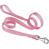 Ferplast Feplast hondenriem roze nylon - hondenlijn - honden uitlaatriem - 120*1cm