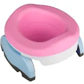 Potette Rubberen toiletinzet voor opvouwbare Plaspotje - Roze