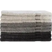 ISleep Terry Gastendoek - 30x50 cm - Antraciet - 6 stuks
