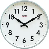 Cloudnola Factory Industrial Grey Numbers 45 cm Arabic WandKlok