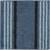 Casilin WC-mat Antislip Lima - 60x60cm - Vierkante Badmat - Waterabsorberend - Wasbaar en Sneldrogend - Acryl - Blauw, Ocean