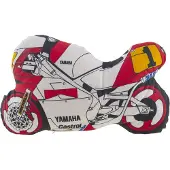 Playtime Kussen Racemotor Yamaha - 42 x 25 x 15 cm
