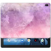 B2Ctelecom Tablethoes Lenovo Tab E10 Pink Purple Paint