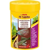 Sera FD Tubifex 100 ml proteinerijk voor vleeseters