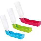 Flamingo Hondenaccessoire Draagbare Waterfles Hawaii - Multi - 750 ml