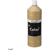 Creall plakkaatverf goud 1000 ml voor kinderen en volwassenen.